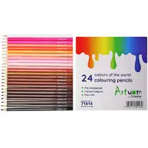 Artyom Colours of The World Assorted Pencils 24 Pack