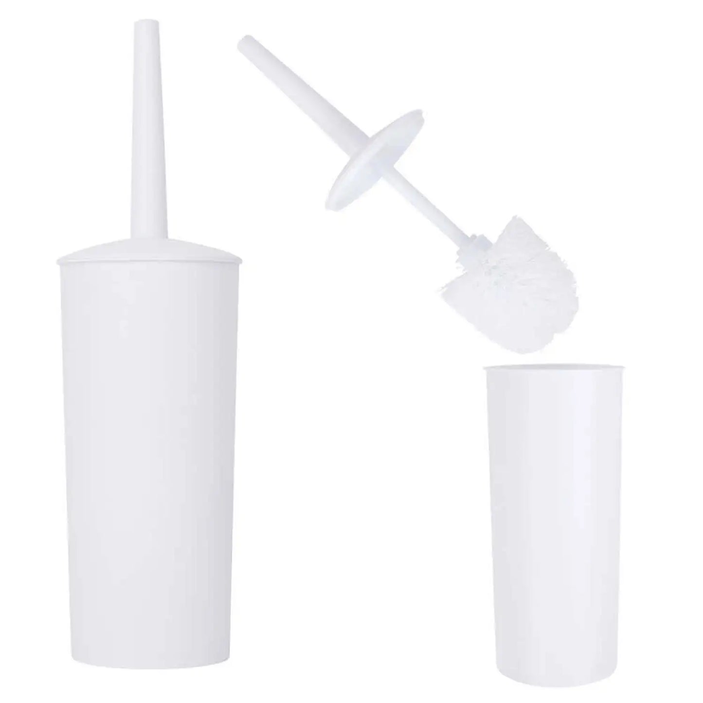 Toilet Brush Set White