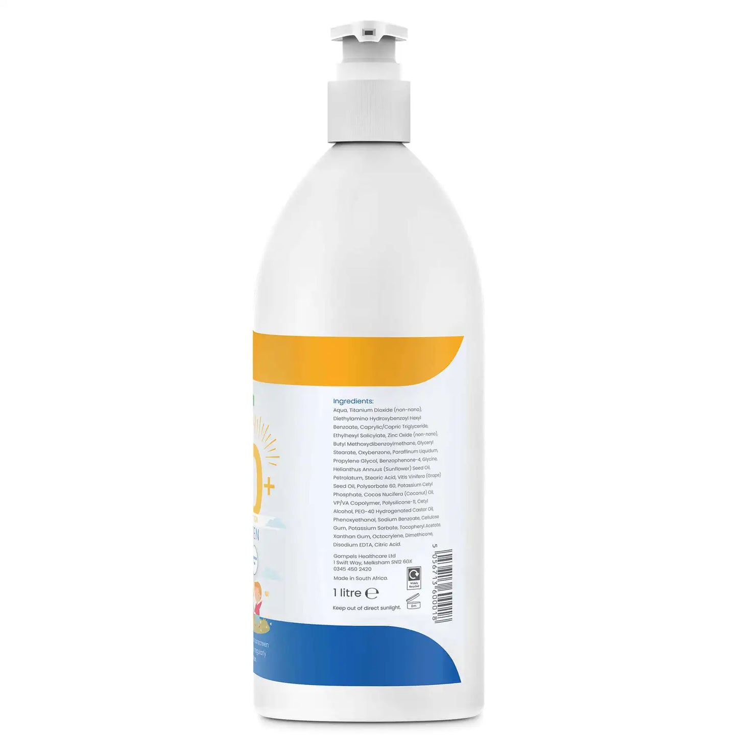SPF 50+ Sunscreen 1 Litre
