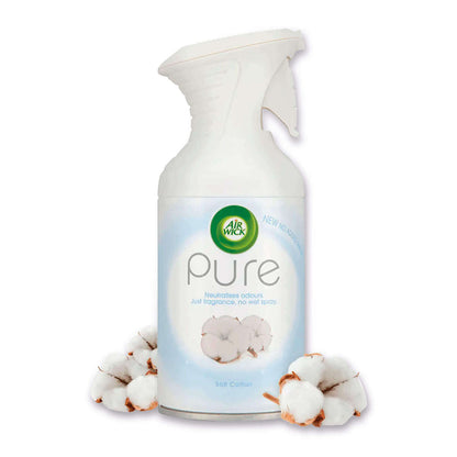 Airwick Pure Soft Cotton Spray 250ml 6 Pack