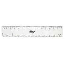 Writy Shatter Resistant Ruler 15cm 24 Pack