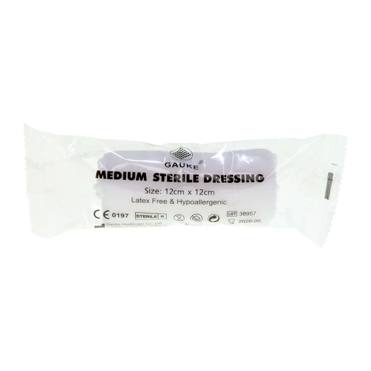 Dressing Medium 12cm x 12cm 12 Pack