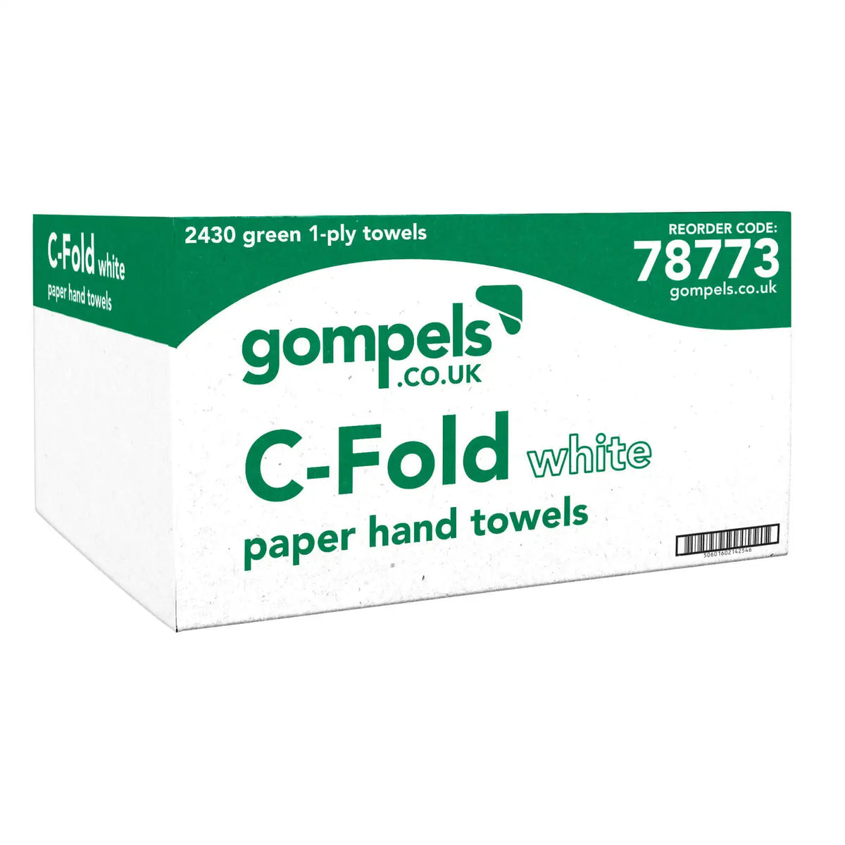 Soclean C Fold White Paper Towels 2ply 2430