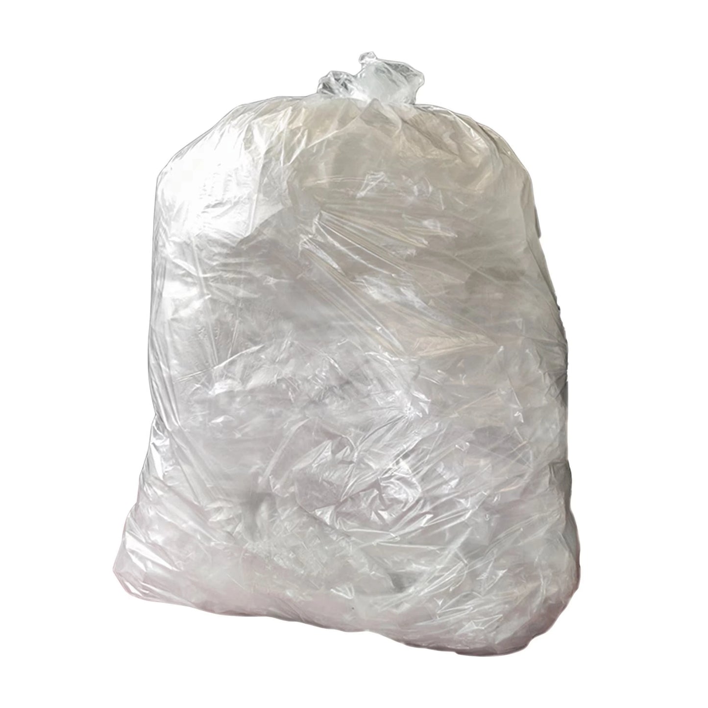 The Green Sack 15kg Medium Duty Compactor Sack 508 x 864 x 1168mm Clear - Box of 100