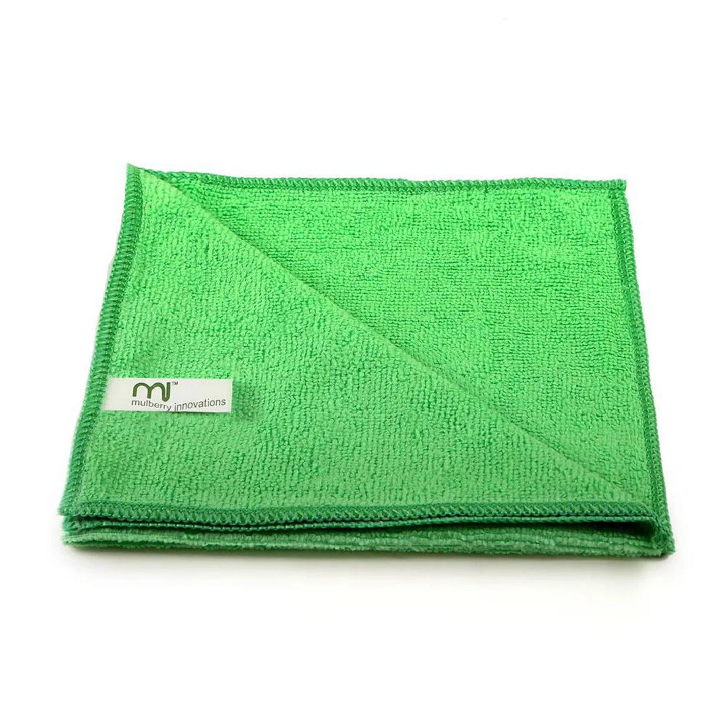 Microfibre Cloths Green - Pack of 10