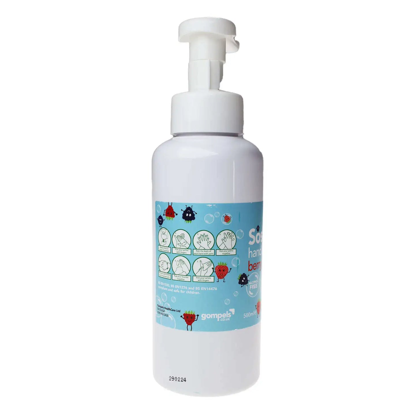 Sosure Foaming Hand Sanitiser Mousse Berry 500ml