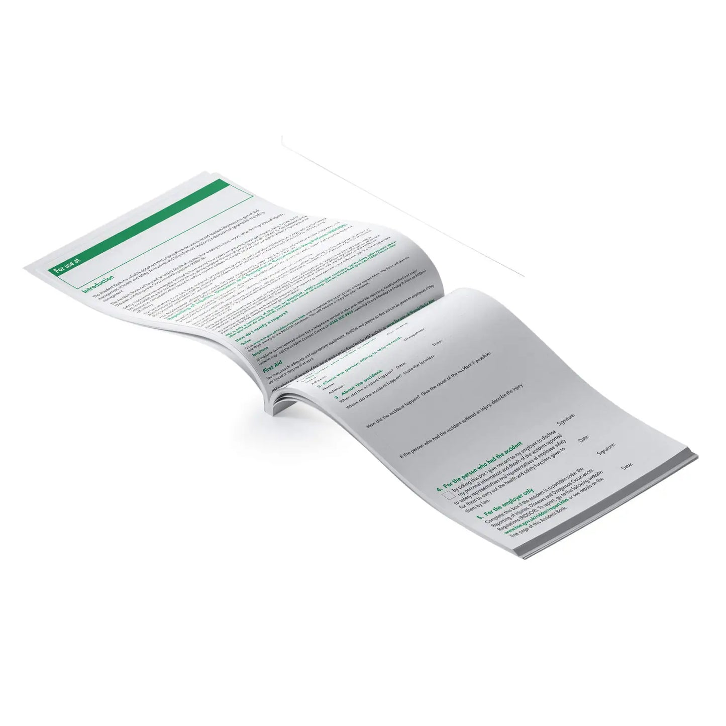 Accident Report Book A5