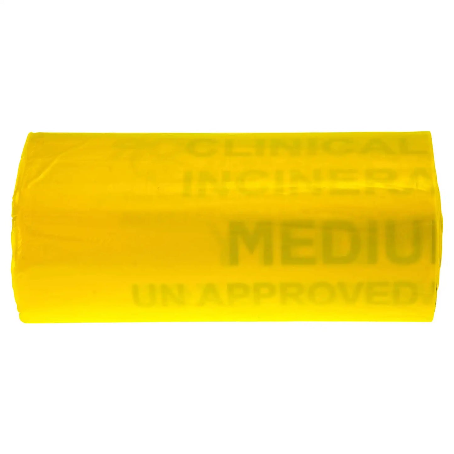 Clinical Waste Sacks Yellow Medium Duty 200 Pack