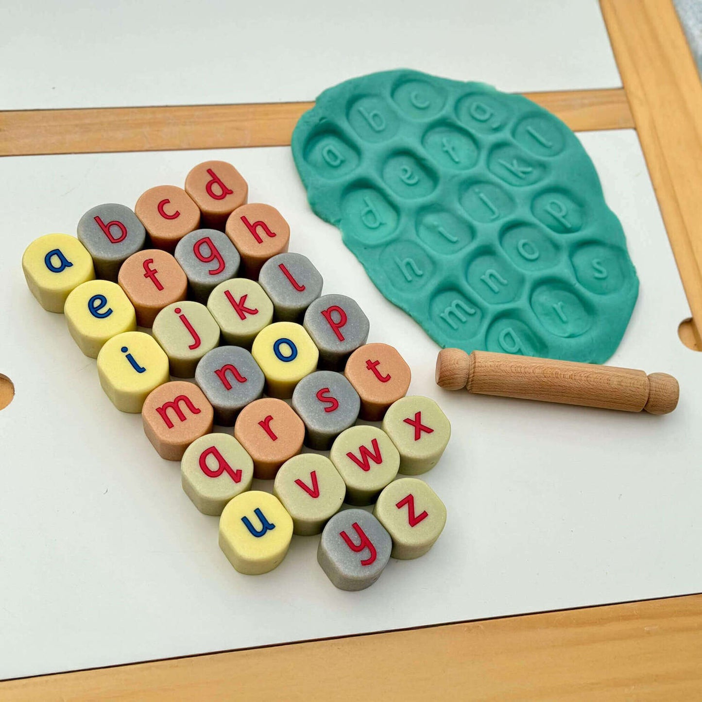 Alphabet Stamping Stones