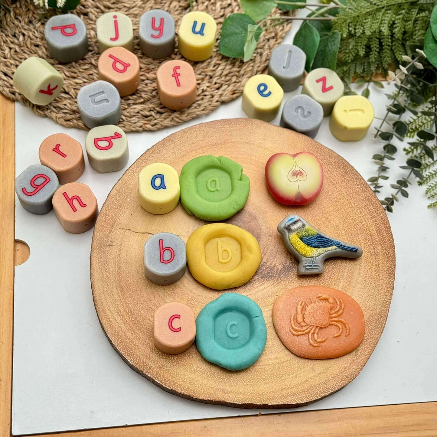 Alphabet Stamping Stones