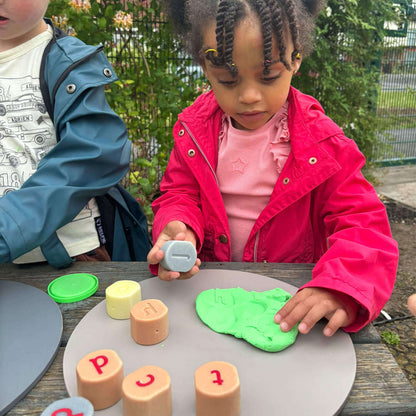 Alphabet Stamping Stones