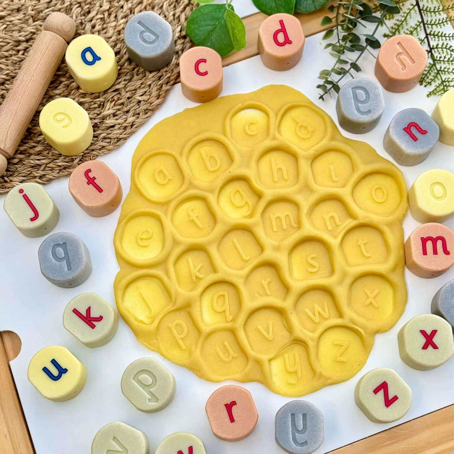 Alphabet Stamping Stones