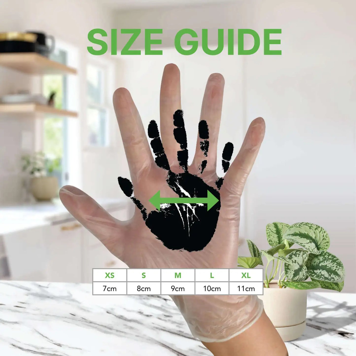 Proform clear Vinyl Gloves Powder-Free 100 Pack