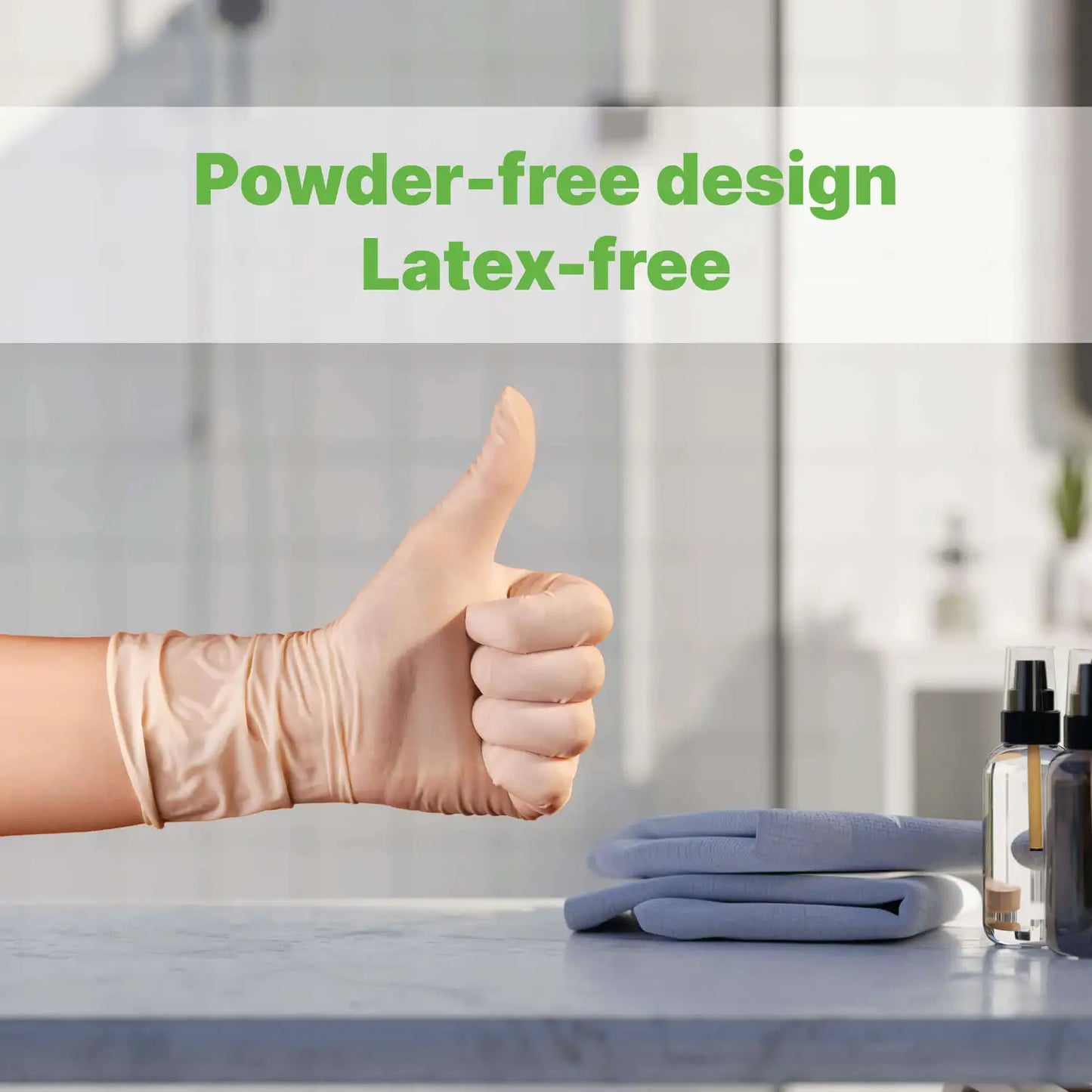 Proform clear Vinyl Gloves Powder-Free 100 Pack