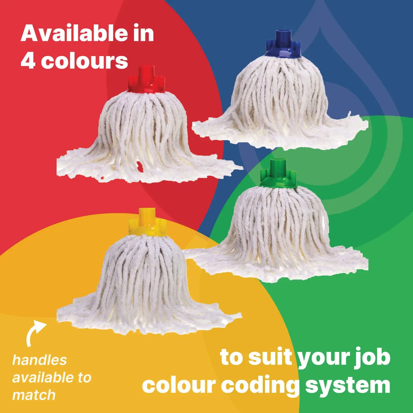 Soclean Cotton Twine Mop Head 5 Pack