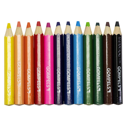 Artyom Half Size Jumbo Colouring Pencils