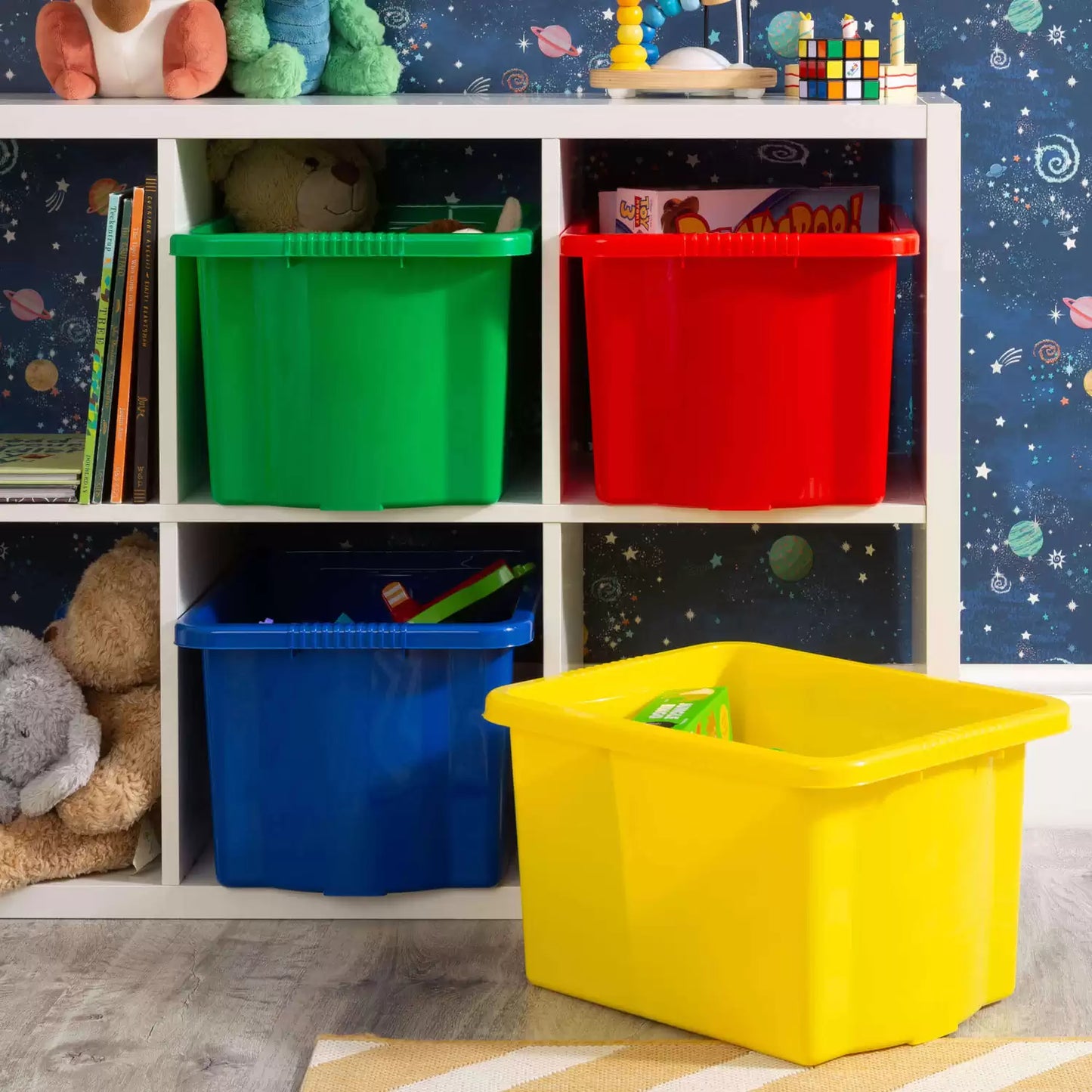 Wham Stack and Store Storage Drawer Multi 4 Pack