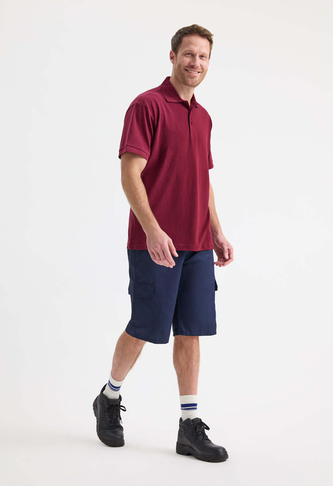 Men's Active Cotton Polo Shirt