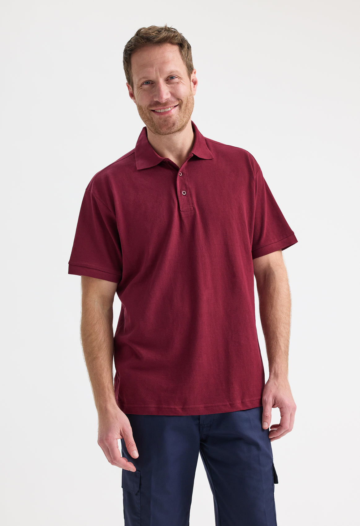 Men's Active Cotton Polo Shirt