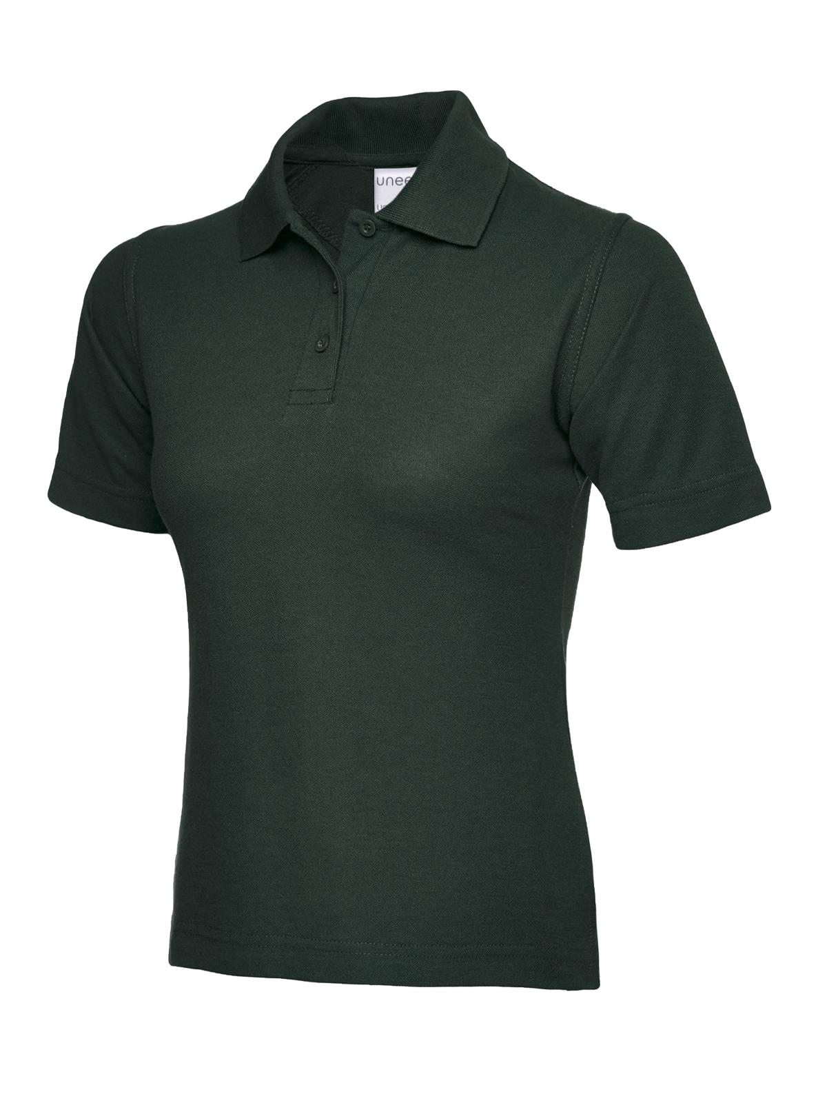 Ladies Active Cotton Polo Shirt