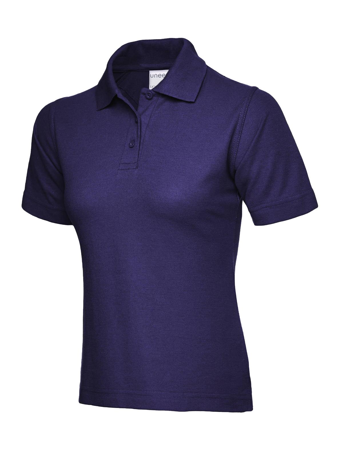 Ladies Active Cotton Polo Shirt