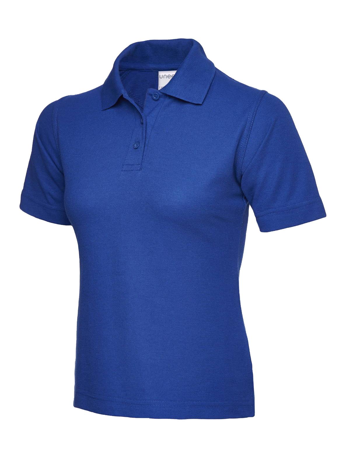 Ladies Active Cotton Polo Shirt