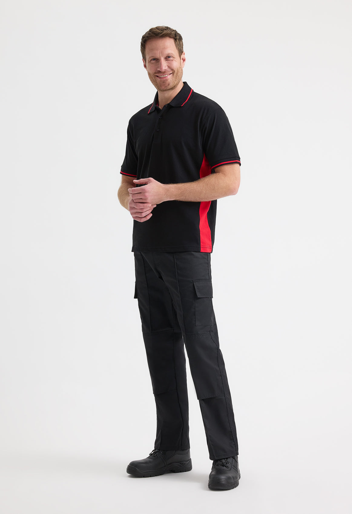 Two Tone Unisex Polo Shirt