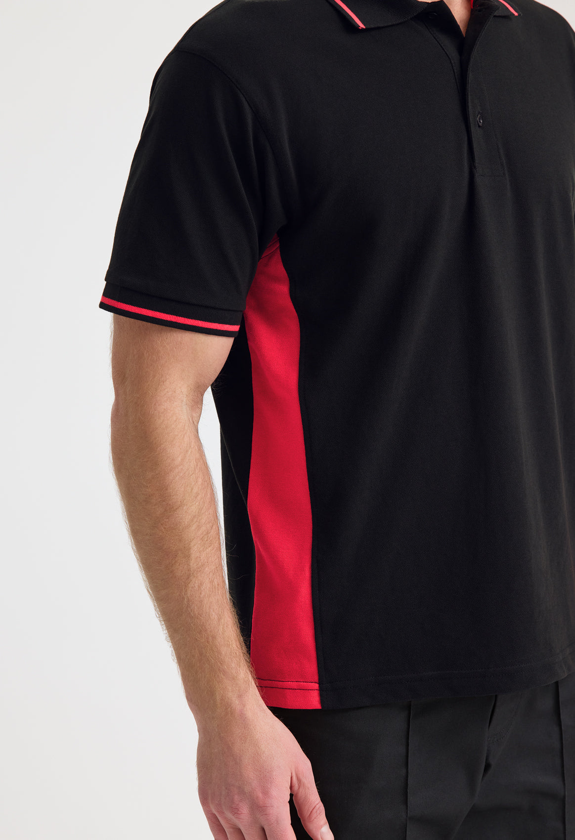 Two Tone Unisex Polo Shirt