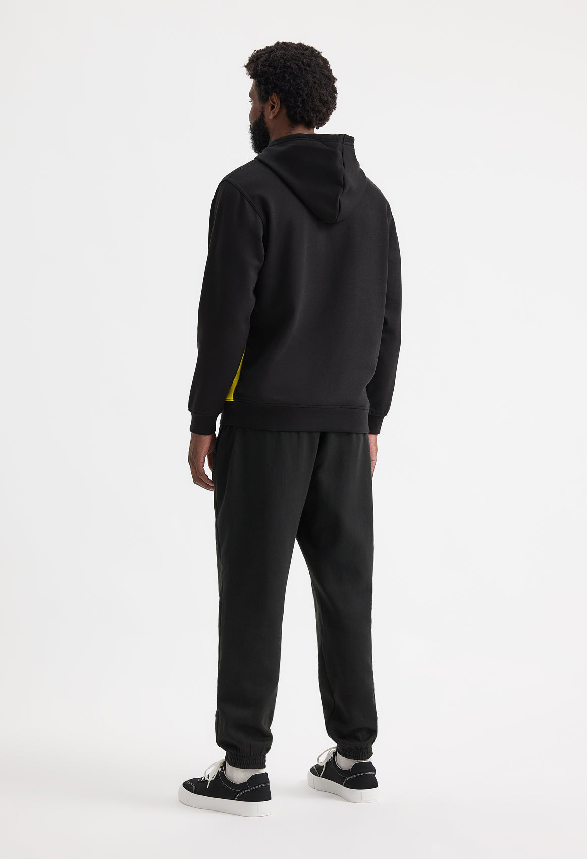 Two Tone Hooded Sweatshirt