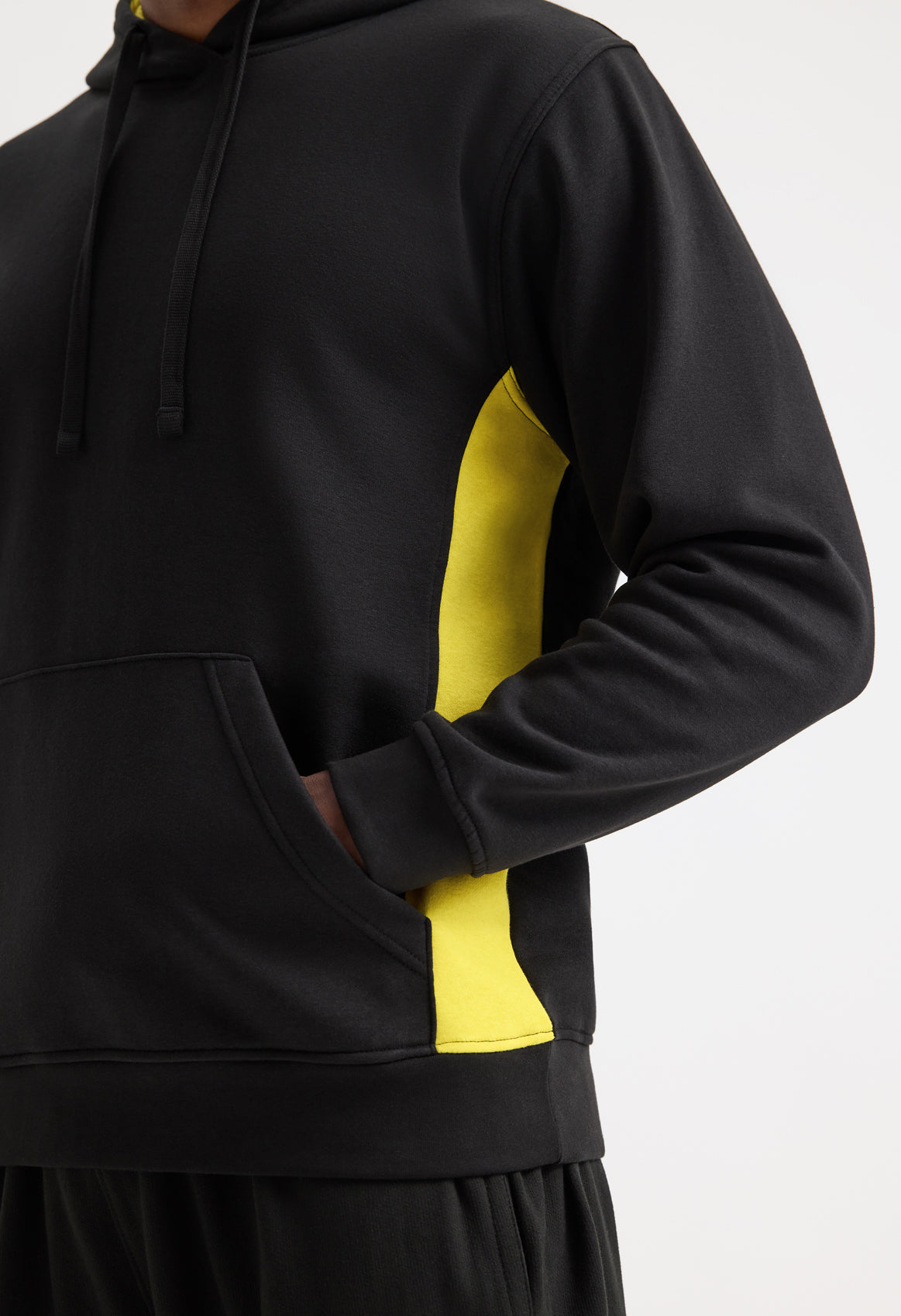 Two Tone Hooded Sweatshirt