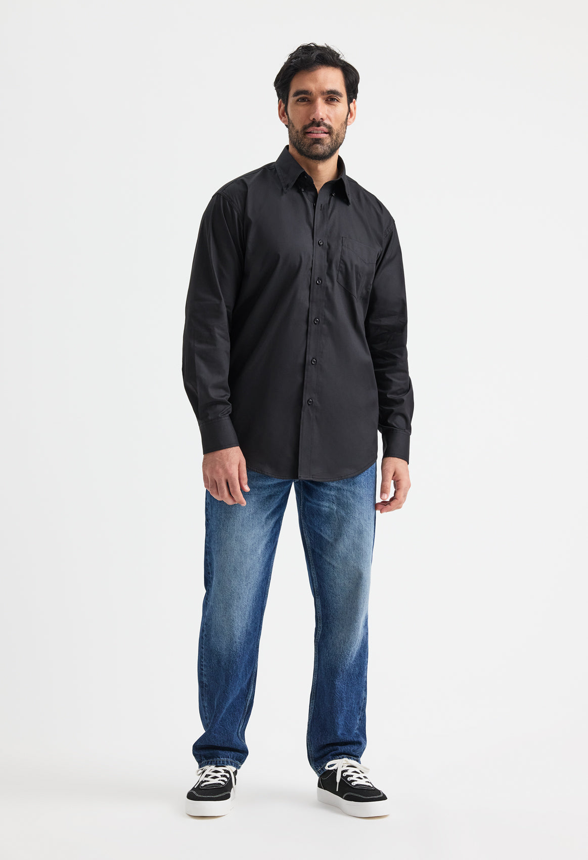 Men's Pinpoint Oxford Full Sleeve Shirt