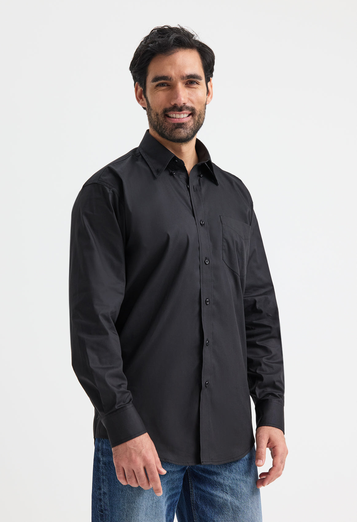 Men's Pinpoint Oxford Full Sleeve Shirt