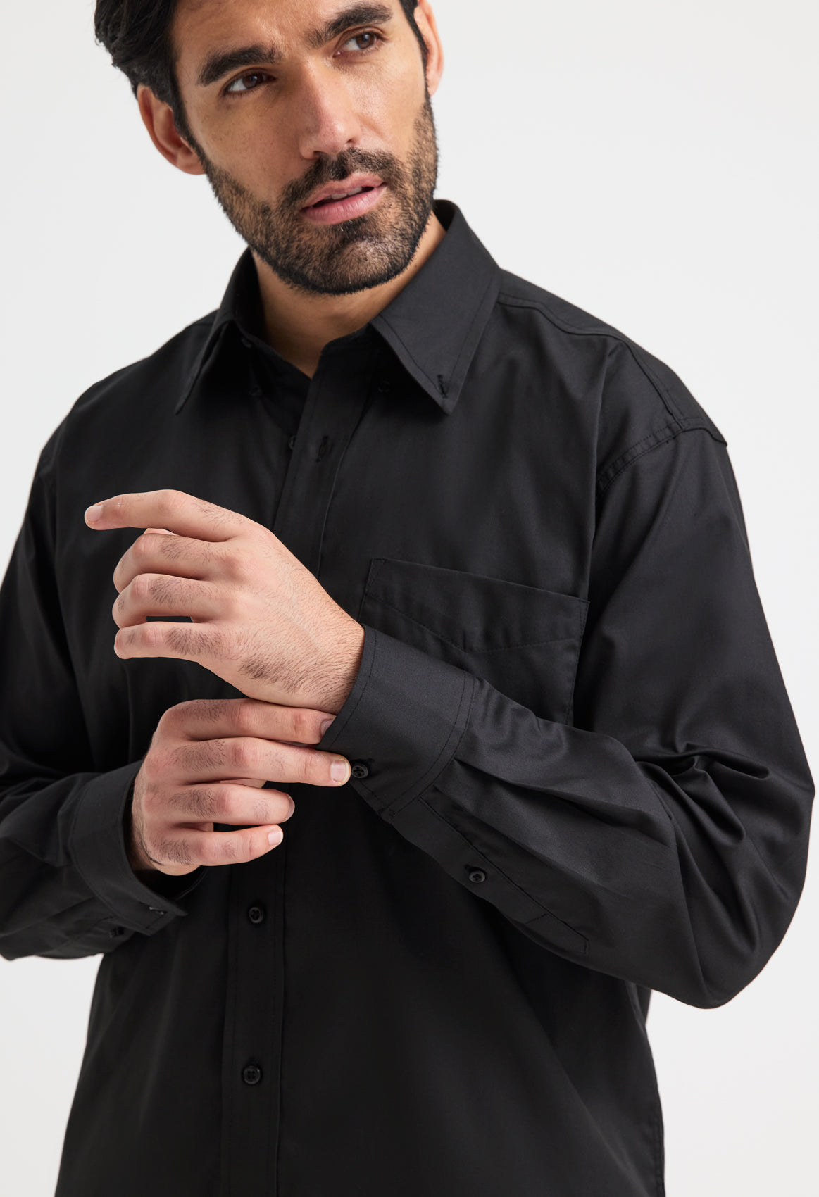 Men's Pinpoint Oxford Full Sleeve Shirt