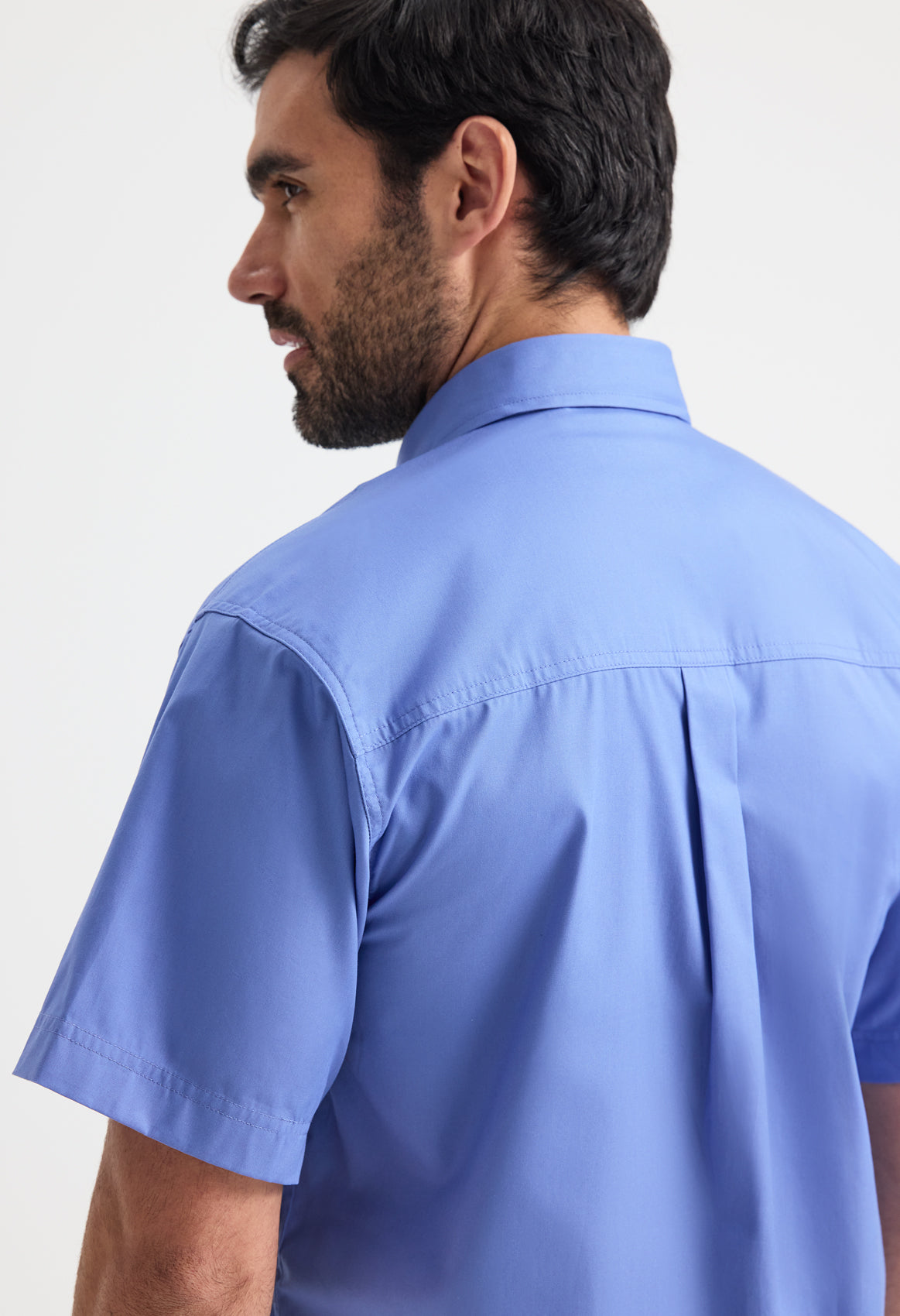 Men's Pinpoint Oxford Half Sleeve Shirt
