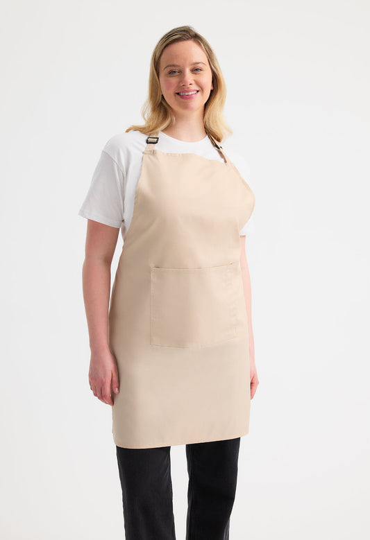 Bib Apron With Pocket